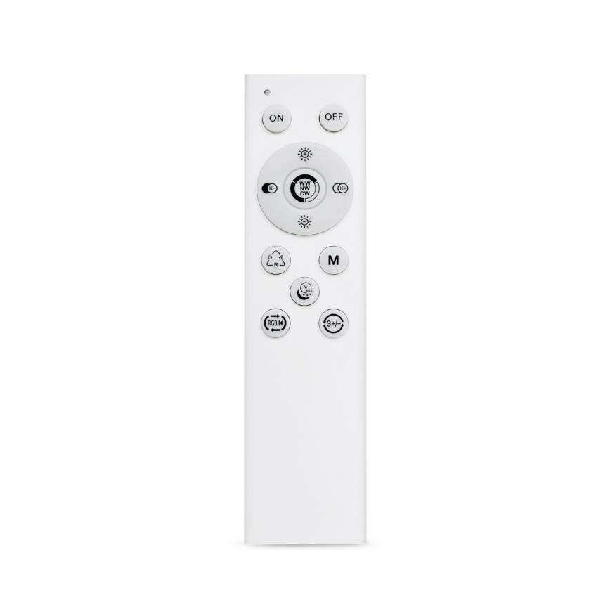 Brilagi - LED RGB Стельовий світильник з регулюванням яскравості FLOCO LED/30W/230V 3000-6500K Wi-Fi Tuya + LED/6W + пульт дистанційного керування