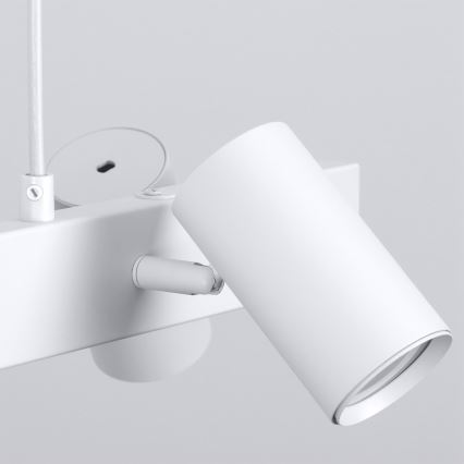 BRILAGI - диммируемая LED RGBW люстра на тросе SELE 4xGU10/6,5W/230V 2700-6500K белая