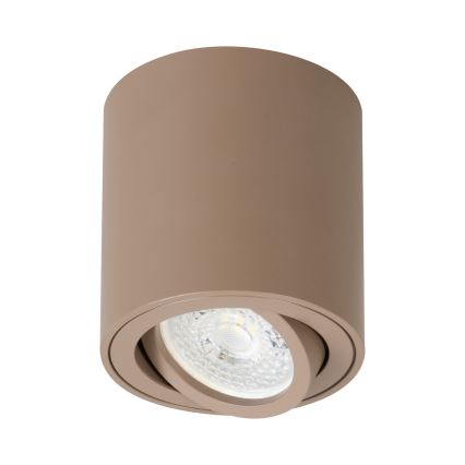 BRILAGI - LED RGBW диммируемый точечный светильник MIA 1xGU10/4,8W/230V 3000K 84x80 mm бежевый + пульт дистанционного управления