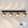 Brilagi - LED RGBW диммируемый точечный светильник NUGGET 4xGU10/4,8W/230V 3000K черный/золотой + пульт дистанционного управления