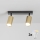Brilagi - LED RGBW диммируемый точечный светильник SELE GOLDEN 2xGU10/4,8W/230V 3000K черный/золотой + пульт дистанционного управления