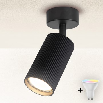 Brilagi - LED RGBW диммируемый точечный светильник SELE MODERN 1xGU10/6W/230V 3000K Wi-Fi черный