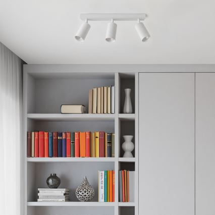 Brilagi - LED RGBW диммируемый точечный светильник SELE MODERN 3xGU10/4,8W/230V 3000K белый + пульт дистанционного управления