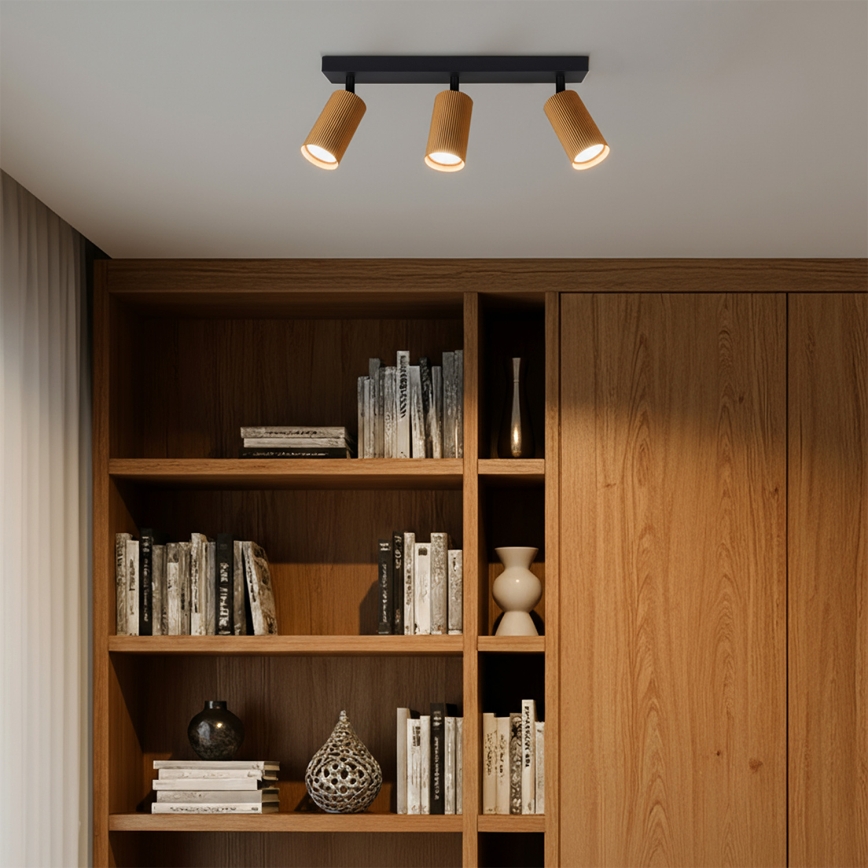 BRILAGI - LED RGBW диммируемый точечный светильник SELE MODERN 3xGU10/4,8W/230V 3000K золотой + пульт дистанционного управления