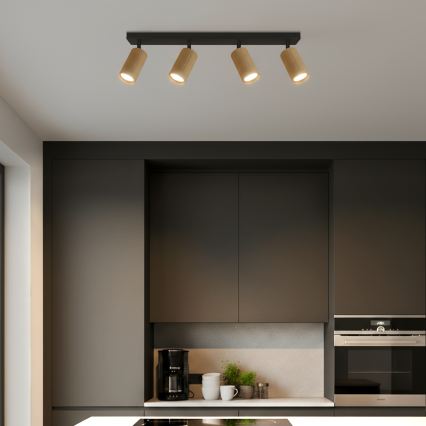 Brilagi - LED RGBW диммируемый точечный светильник SELE MODERN 4xGU10/4,8W/230V 3000K золотой + пульт дистанционного управления