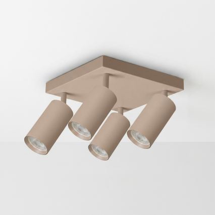 BRILAGI - LED RGBW диммируемый точечный светильник SELE SQUARE 4xGU10/6,5W/230V 2700-6500K бежевый
