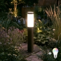 BRILAGI - LED RGBW диммируемый уличный светильник ELIA 1xE27/6,5W/230V 2700-6500K IP44 Wi-Fi 50 cm антрацит