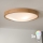 Брілагі - LED RGBW димований стельовий світильник CARVALHO SLIM 3xE27/9W/230V 2700-6500K Wi-Fi дуб діам. 47 см