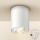 Brilagi - LED RGBW димований точковий світильник MIA 1xGU10/4,8W/230V 3000K 100x80 mm білий + пульт дистанційного керування