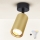 Brilagi - LED RGBW димований точковий світильник SELE GOLDEN 1xGU10/4,8W/230V 3000K чорний/золотий + пульт дистанційного керування