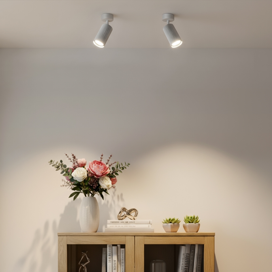 Brilagi - LED RGBW затемнюваний точковий світильник SELE MODERN 1xGU10/6W/230V 3000K білий + пульт дистанційного керування