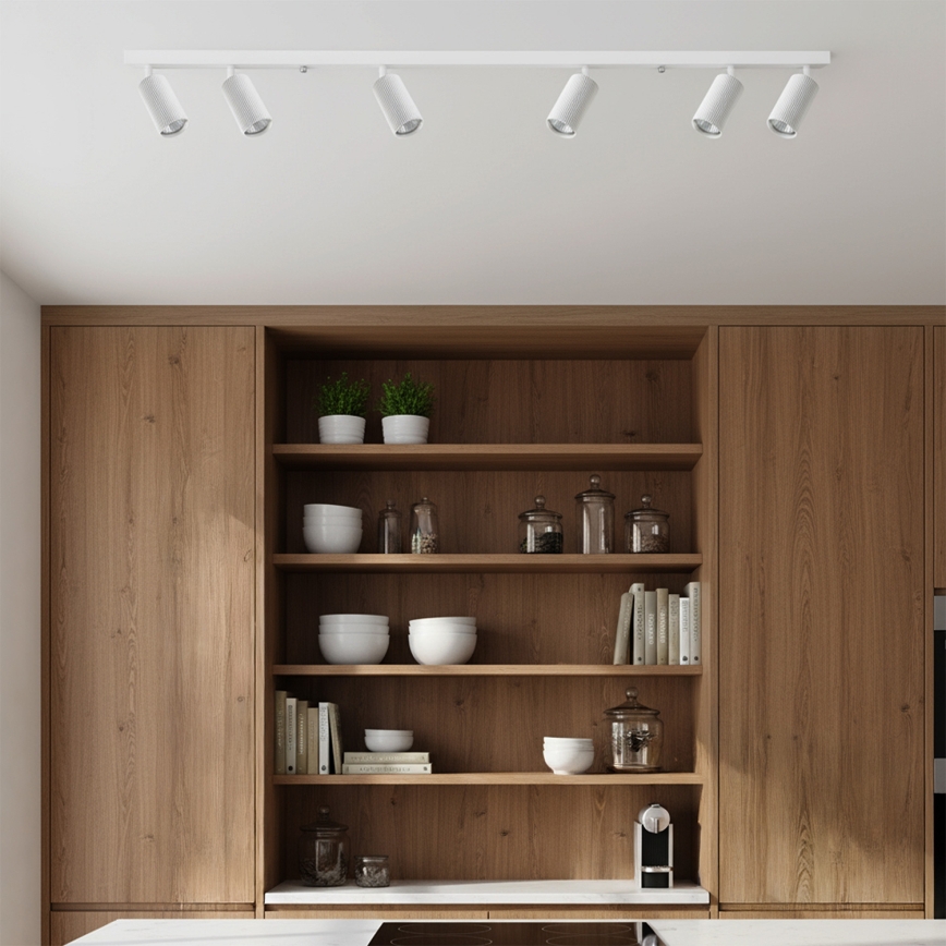 Brilagi - LED RGBW димований точковий світильник SELE MODERN 6xGU10/6,5W/230V 2700-6500K Wi-Fi білий