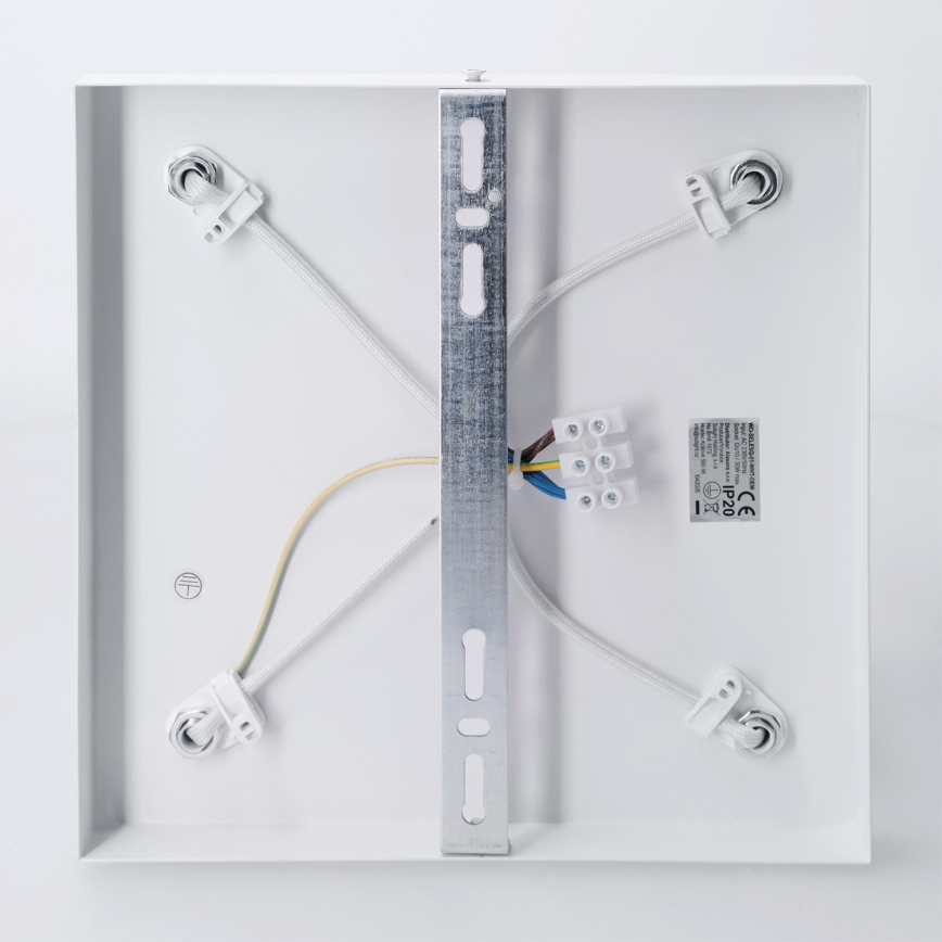 BRILAGI - LED RGBW димований точковий світильник SELE SQUARE 4xGU10/6,5W/230V 2700-6500K білий