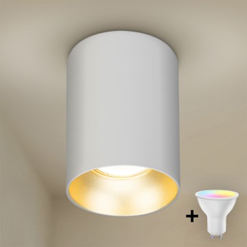Brilagi - LED RGBW димований точковий світильник TRINE 1xGU10/30W/230V 3000K Wi-Fi білий/золотий