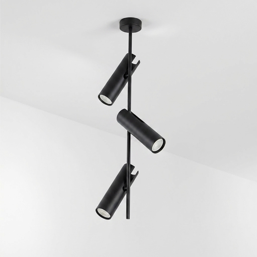 BRILAGI - LED RGBW димувана люстра на штанзі BRANCH 3xGU10/6,5W/230V 2700-6500K чорна