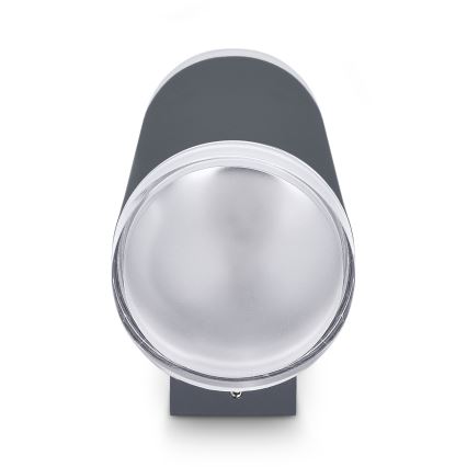 BRILAGI - LED RGBW диммируемый уличный настенный светильник MATERA 2xGU10/4,8W/230V 3000K IP54 антрацит + пульт дистанционного управления