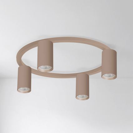 BRILAGI - LED RGBW стельовий світильник SELE з регульованою яскравістю 4xGU10/6,5W/230V 2700-6500K бежевий