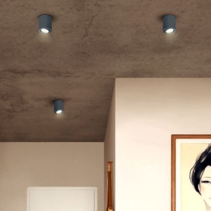 Brilagi - LED RGBW точковий світильник з регулюванням яскравості MIA 1xGU10/30W/230V 2700-6500K Wi-Fi 84x80 mm антрацит