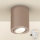 Brilagi - LED RGBW точковий світильник MIA з регулюванням яскравості 1xGU10/4,8W/230V 3000K 100x80 mm бежевий + пульт дистанційного керування