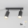 Brilagi - LED RGBW точковий світильник SELE 2xGU10/4,8W/230V 3000K чорний/золотий з регульованою яскравістю + пульт дистанційного керування