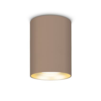 BRILAGI - LED RGBW затемнюваний точковий світильник TRINE 1xGU10/4,8W/230V 3000K бежевий/золотий + пульт дистанційного керування