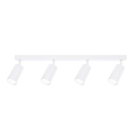 Brilagi - LED RGBW зі регулюванням яскравості точковий світильник SELE 4xGU10/4,8W/230V 3000K білий + пульт дистанційного керування