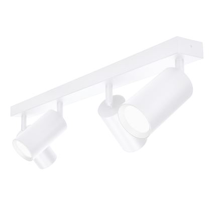 Brilagi - LED RGBW зі регулюванням яскравості точковий світильник SELE 4xGU10/4,8W/230V 3000K білий + пульт дистанційного керування