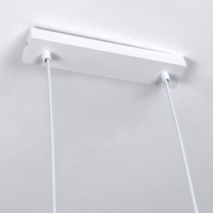BRILAGI - LED RGBW люстра на тросі SELE з регулюванням яскравості 4xGU10/6,5W/230V 2700-6500K біла