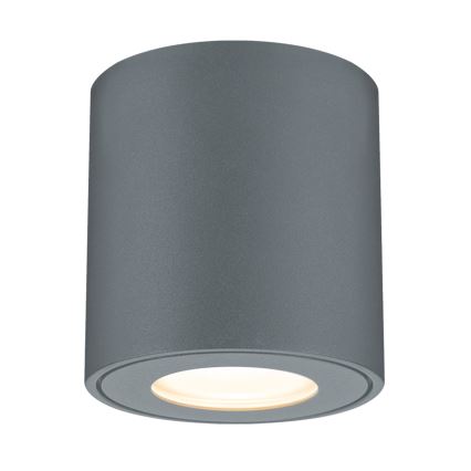 Brilagi - зовнішній світильник LED RGBW з регульованою яскравістю MIA 1xGU10/4,8W/230V 3000K 84x80 mm антрацит IP54 + пульт дистанційного керування