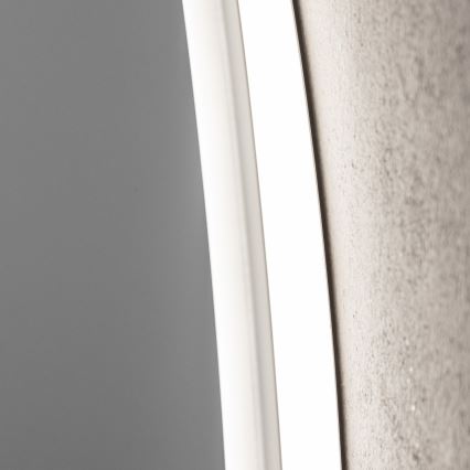 Brilagi - LED RGBW дзеркало для ванної кімнати з підігрівом CLARA PRO LED/19W/230V, діаметр 60 см, IP44, CRI 90, з регулюванням яскравості + CCT + дистанційне керування