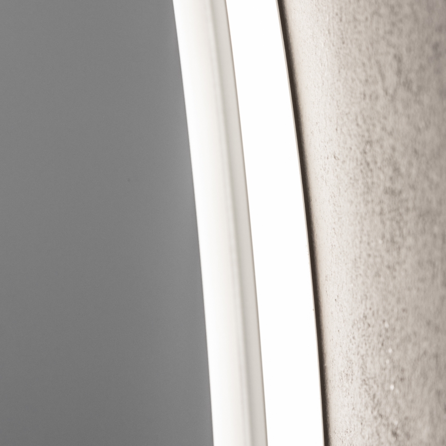 Brilagi - LED RGBW дзеркало для ванної кімнати з підігрівом CLARA PRO LED/19W/230V, діаметр 60 см, IP44, CRI 90, з регулюванням яскравості + CCT + дистанційне керування