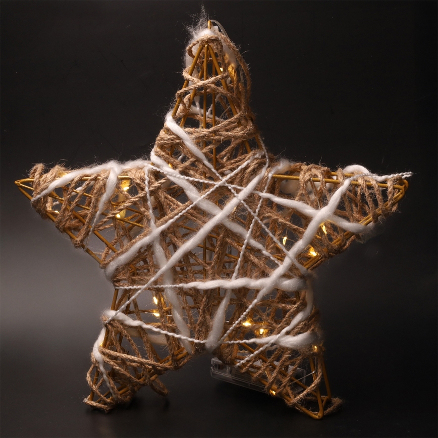 Brilagi - LED різдвяна декорація LED/2xAA 30x28 см зірка