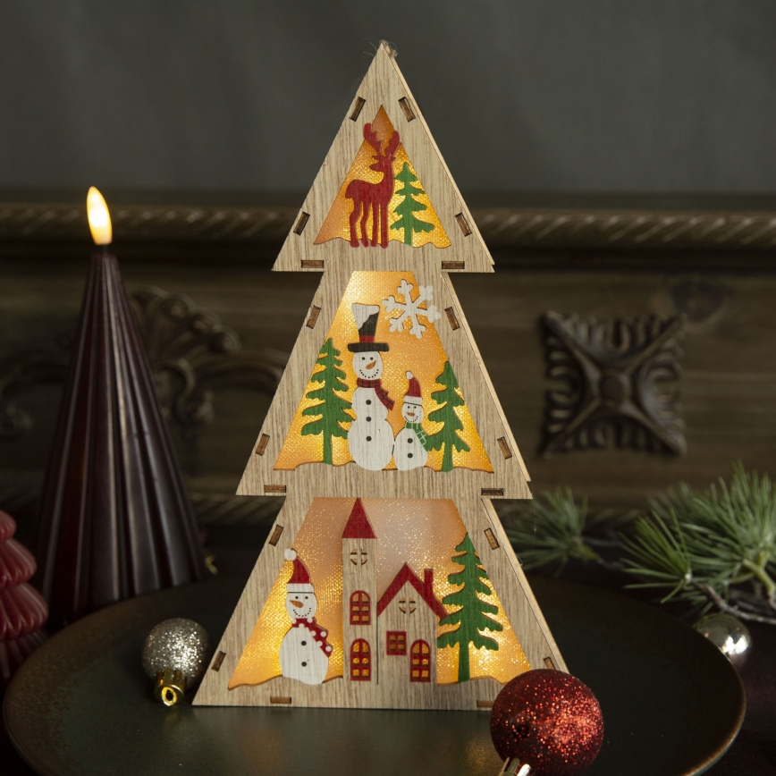 Brilagi - LED різдвяна прикраса LED/2xAA ялинка