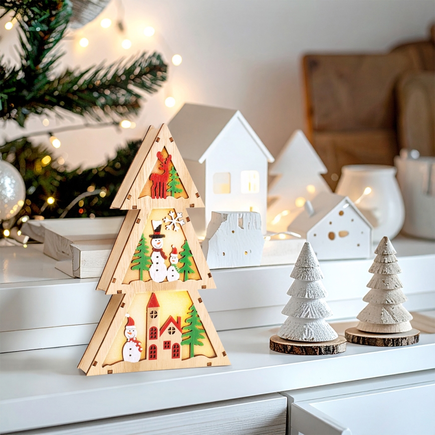 Brilagi - LED різдвяна прикраса LED/2xAA ялинка