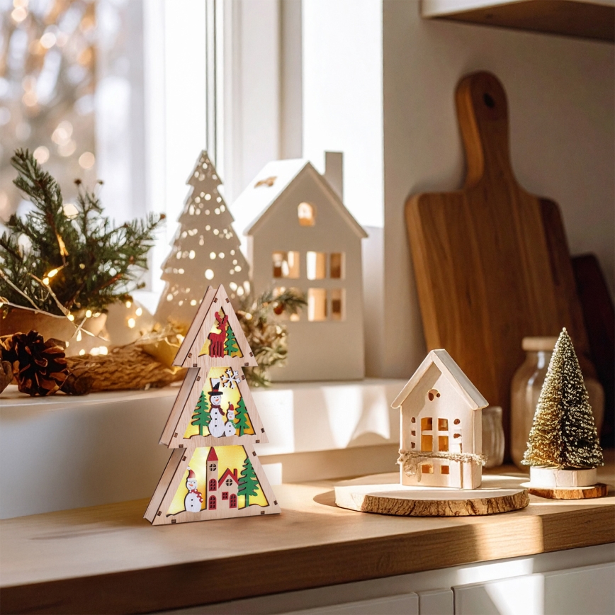 Brilagi - LED різдвяна прикраса LED/2xAA ялинка