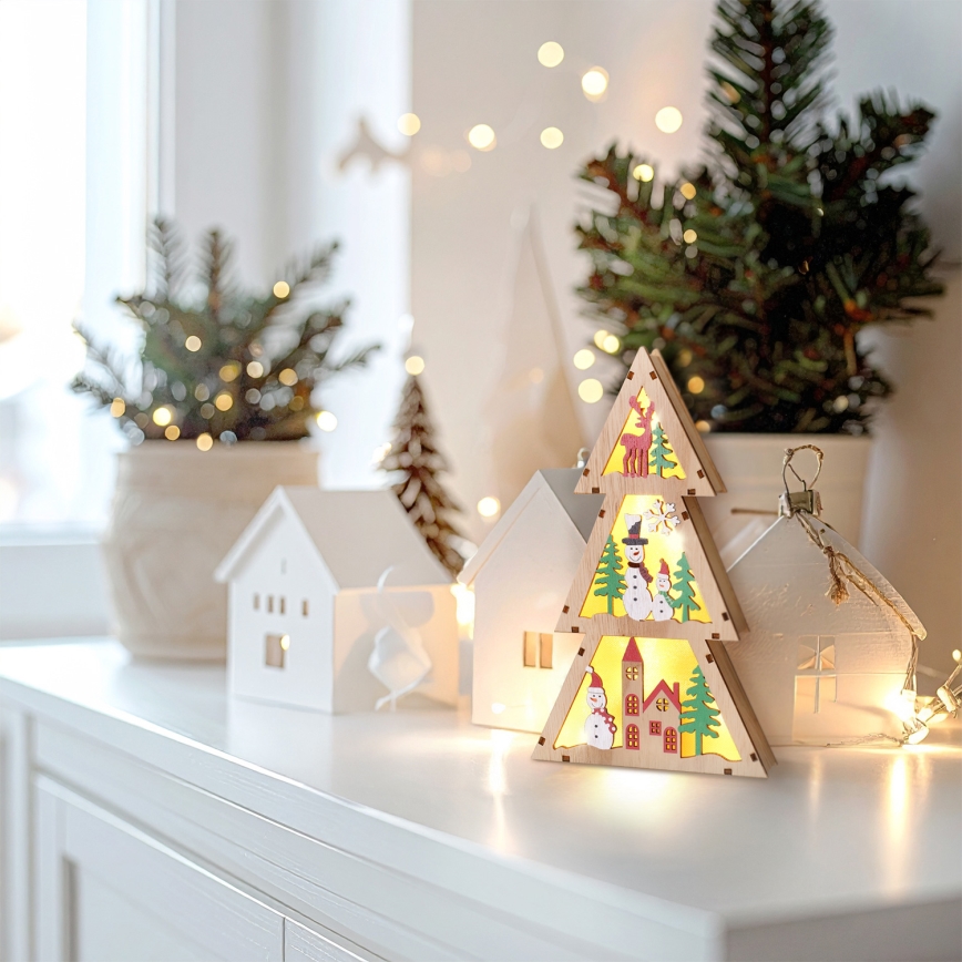 Brilagi - LED різдвяна прикраса LED/2xAA ялинка