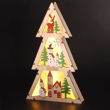 Brilagi - LED різдвяна прикраса LED/2xAA ялинка