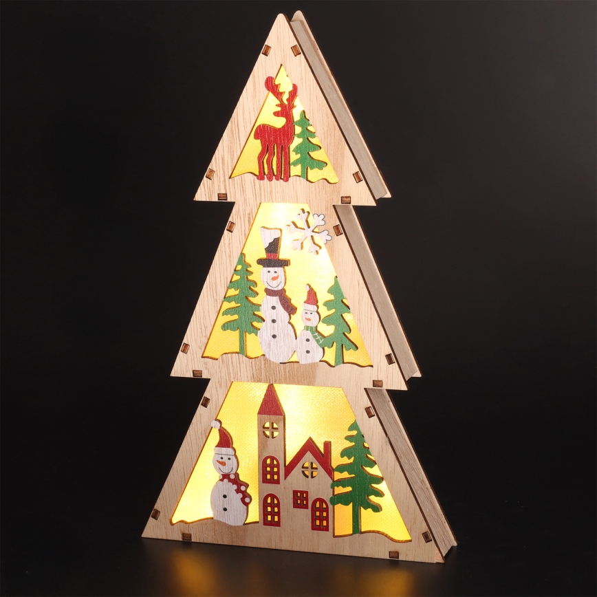 Brilagi - LED різдвяна прикраса LED/2xAA ялинка