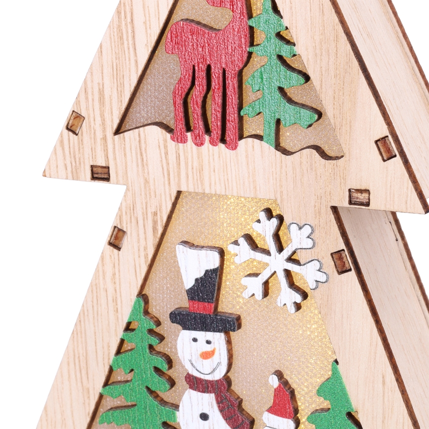 Brilagi - LED різдвяна прикраса LED/2xAA ялинка