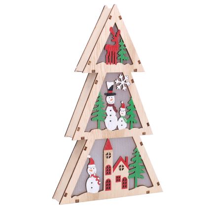 Brilagi - LED різдвяна прикраса LED/2xAA ялинка