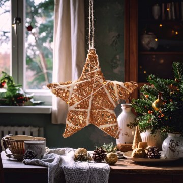 Brilagi - LED різдвяна прикраса LED/2xAA зірка