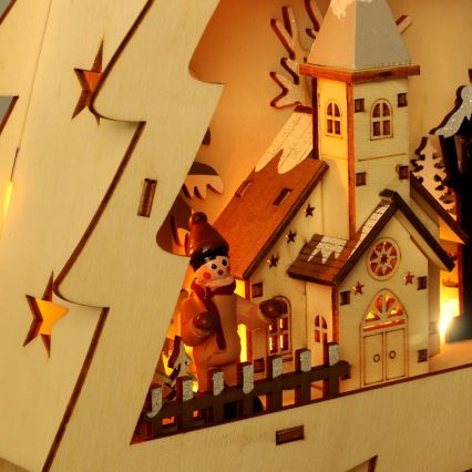 Brilagi - LED різдвяна прикраса LED/3xAA ялинка