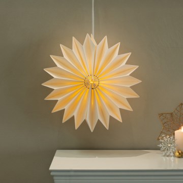 Brilagi - LED рождественское украшение LED/2xAA 32 см снежинка
