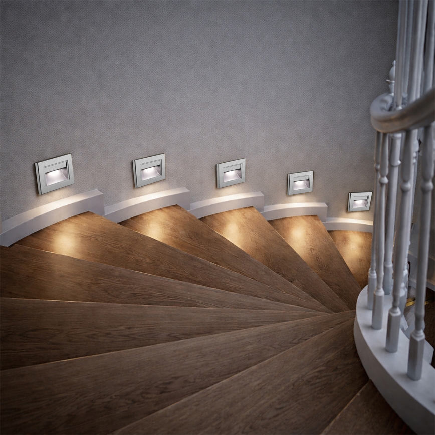 Brilagi - LED сходовий світильник STEP LIGHT LED/1,5 Вт/230 В IP44 антрацит