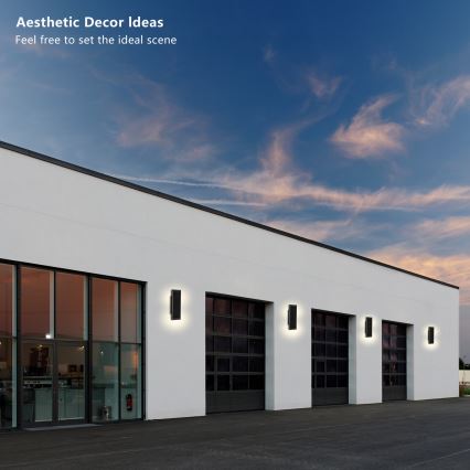 Brilagi - LED-диммируемый солнечный настенный светильник SUN LED/2,5W/230V 30 cm 2000 mAh IP44