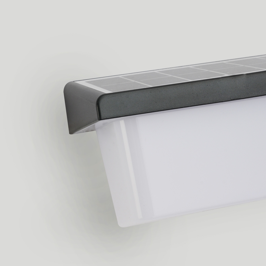 Brilagi - Светодиодный солнечный настенный светильник с датчиком SUN RAY LED/6W/3,7V 2200 mAh IP44