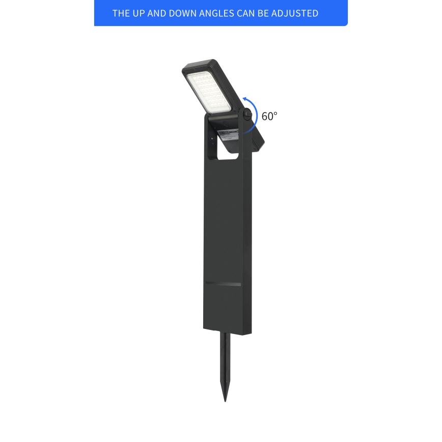 Brilagi - LED сонячна лампа SUN SPIKE LED/4W/3,7V 2200 mAh IP44