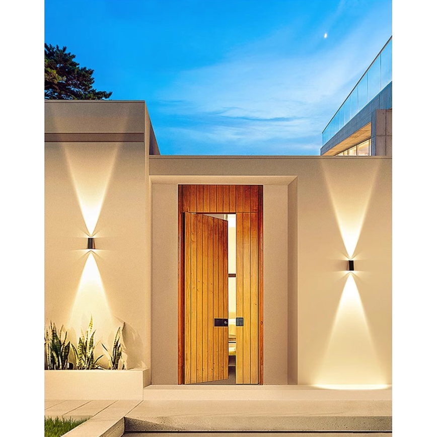 Brilagi - LED сонячний настінний світильник PYRAMID LED/2W/3,2V 1300 mAh IP54