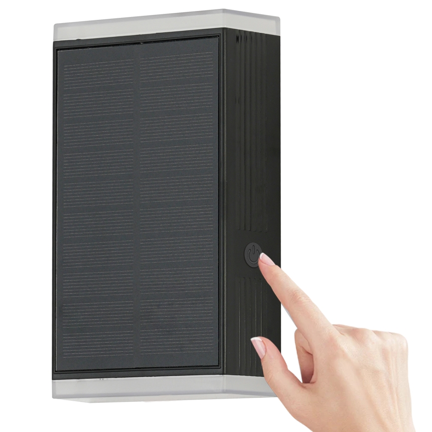 Brilagi - Світильник на стіну на сонячних батареях SUN GUARD LED/2W/3,7V 2000 mAh IP45