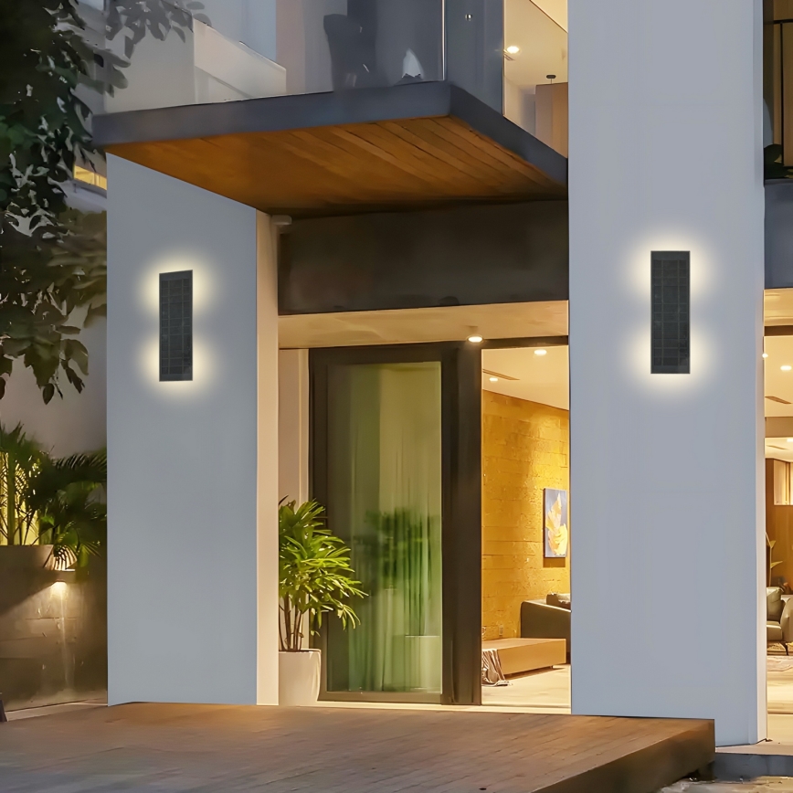 Brilagi - Димований сонячний настінний світильник SUN LED/2,5W/230V 30 см 2000 mAh IP44